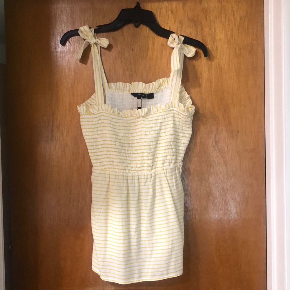 Tank top with tags